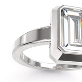 Anillo Guess Dama 4G Light Plateado Talla 7